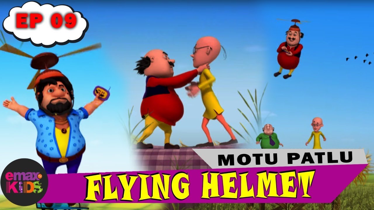 Motu Patlu TV Show | Flying Helmet | EP 09 | Emax Kids | Emax TV