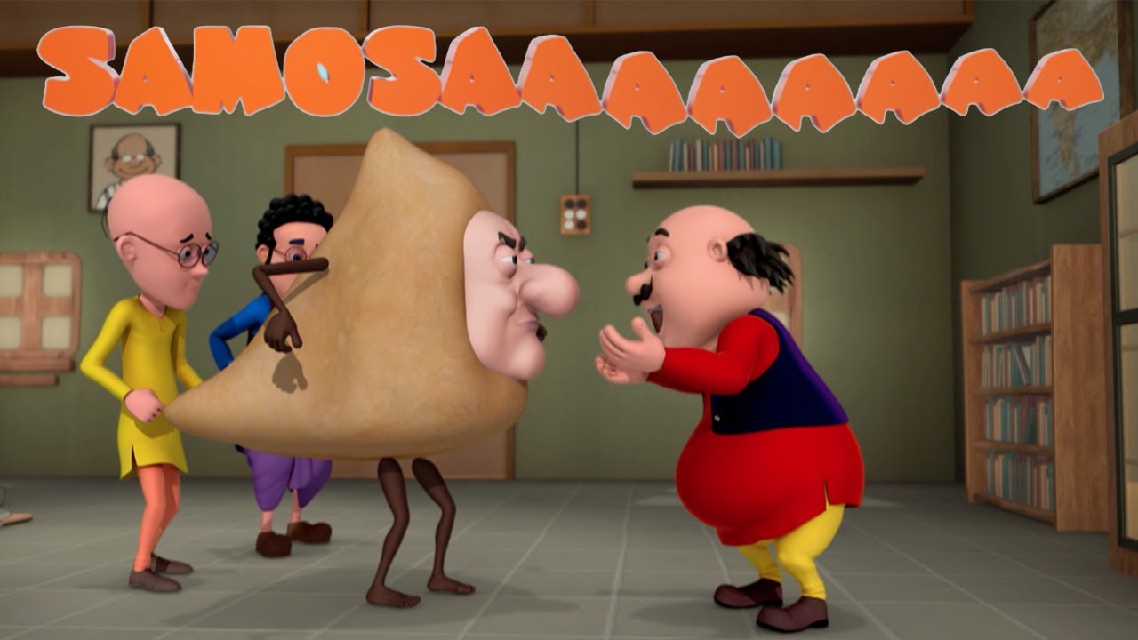 motu patlu samosa khane wala